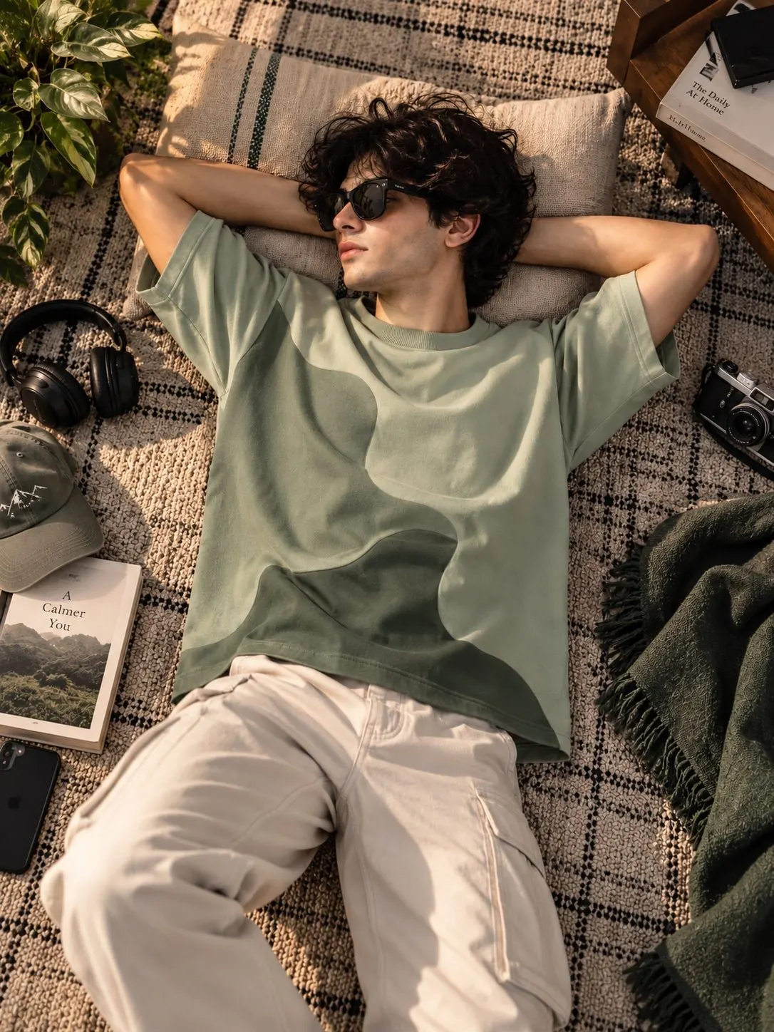 Sage Wave Tee